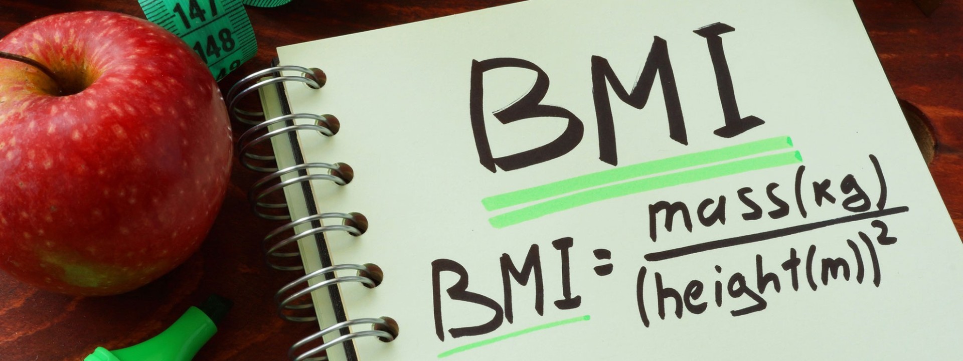 Bild zeigt die Formel zur BMI-Berechnung