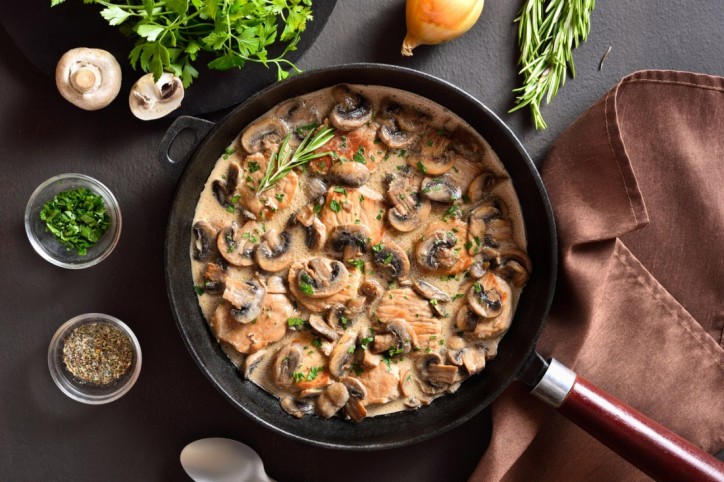 Weihnachtsrezept Pilzragout