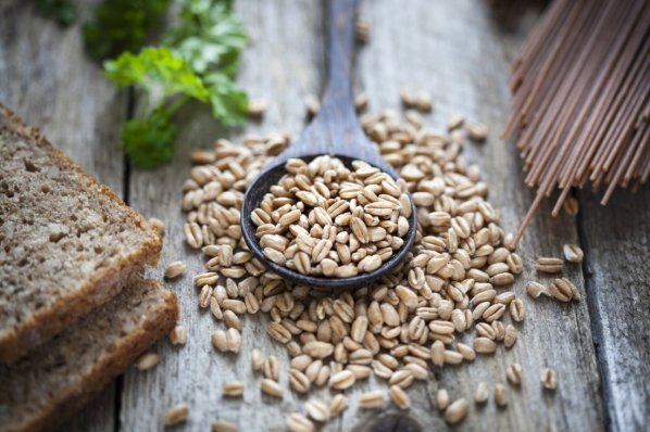 Eine Portion Grünkern als Fleischersatz
