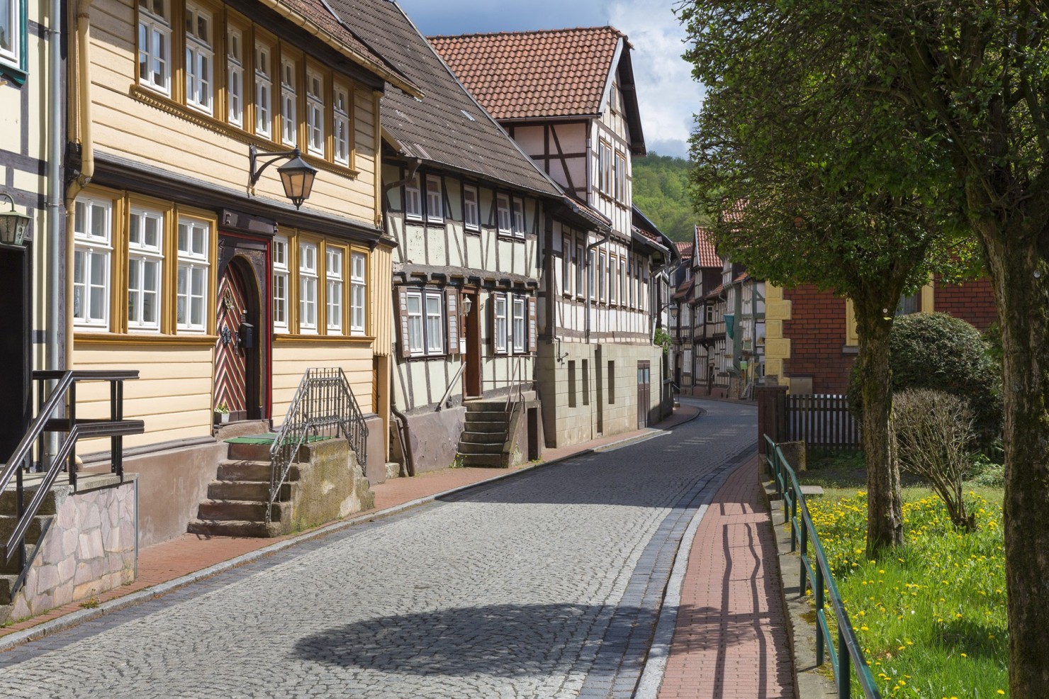 Historische Fachwerkhäuser in Stolberg