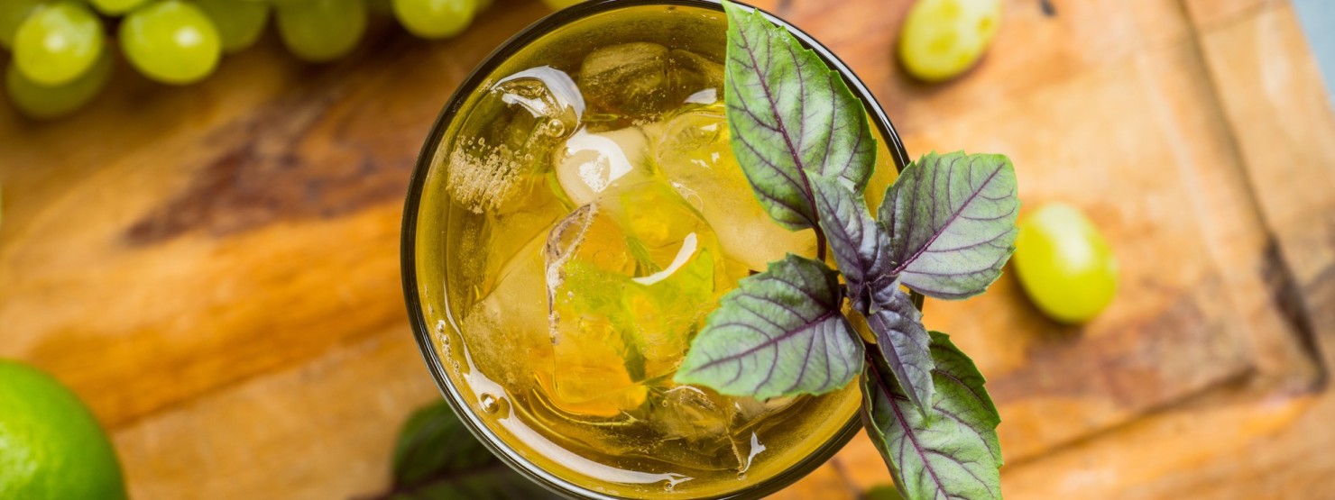 Trauben-Ingwer-Limonade