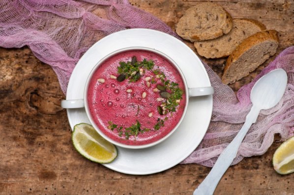 Weihnachtsrezept Rote-Beete-Suppe