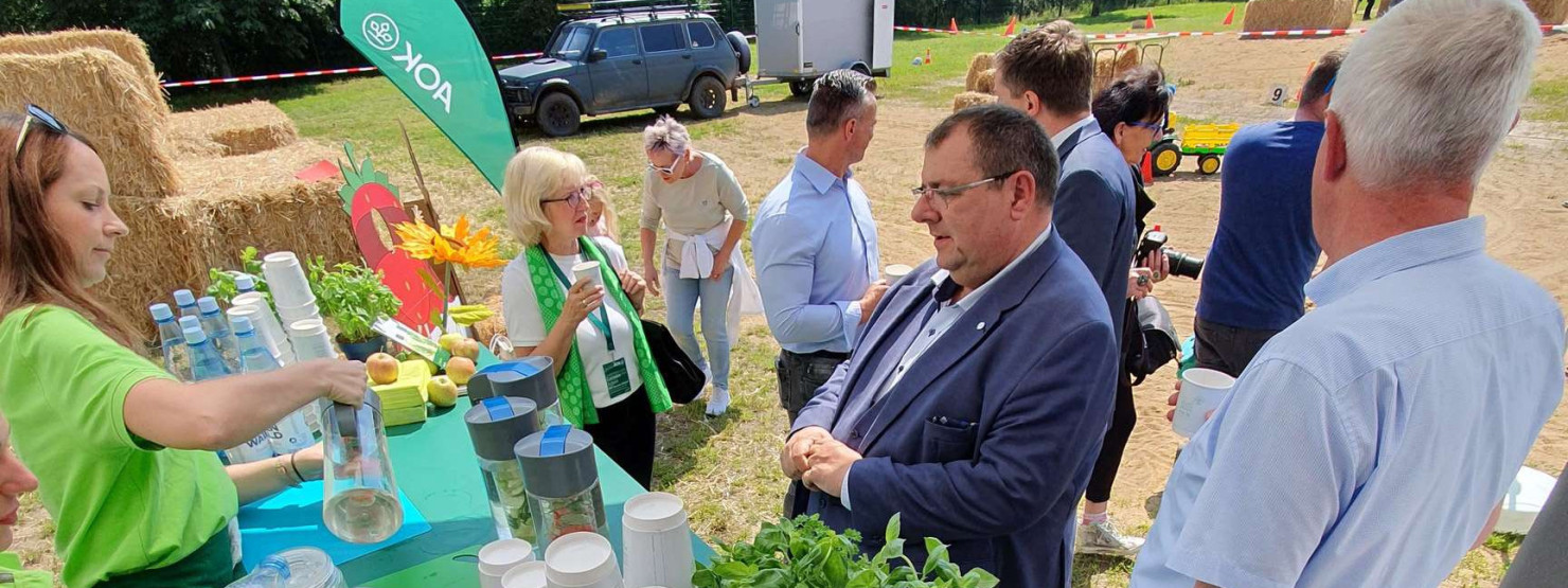 Der AOK-Eventcube auf dem Tag des offenen Bauernhofes