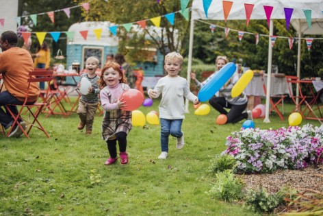 Familienfest in der Kita in Güsten
