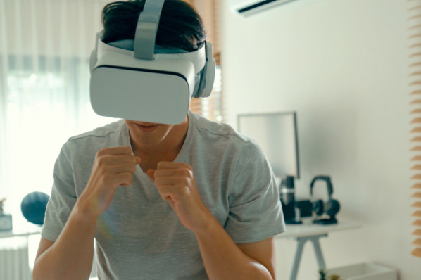 Sport mit VR-Brille