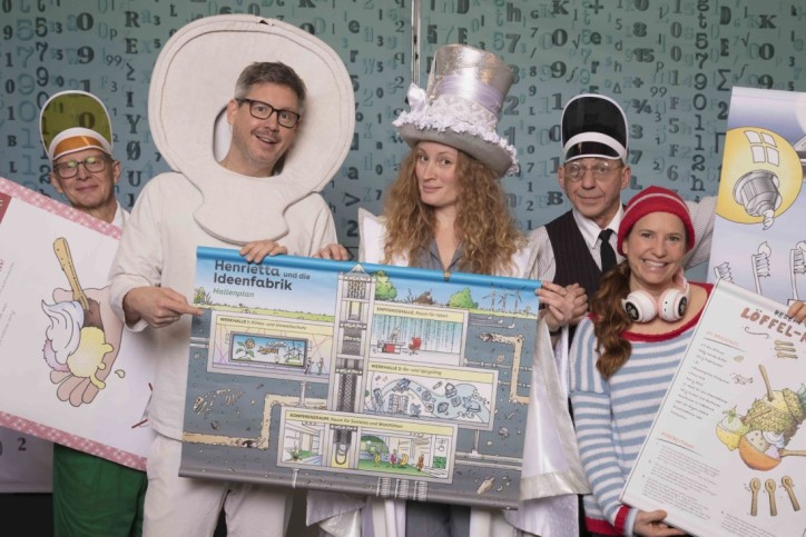 Das Team vom Kindertheater Henrietta