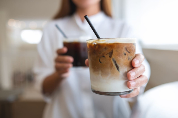 Ein frisch zubereiteter Cold Brew