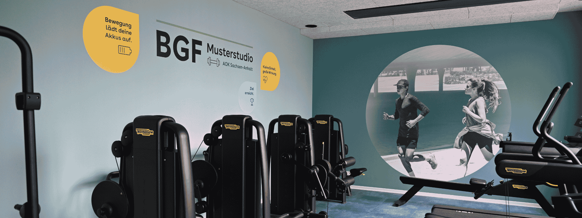 BGF-Musterstudio der AOK Sachsen-Anhalt