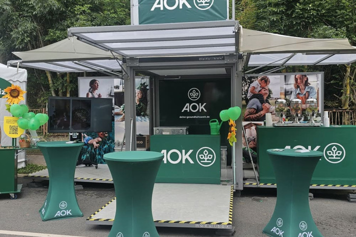 Die AOK Sachsen-Anhalt auf dem Sachsen-Anhalt-Tag in Bernburg