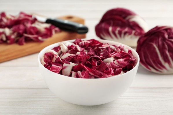 Radicchio in Schüssel 